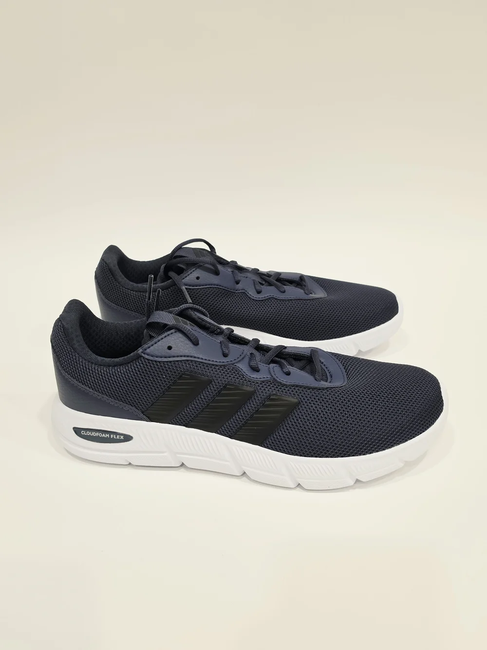 Adidas Men's Cloudfoam Flex Navy Mesh Athletic Sneakers US Mens 9.5